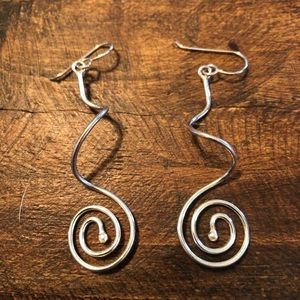 SILVER earrings